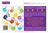 The University's Diversity Calendar 2015
